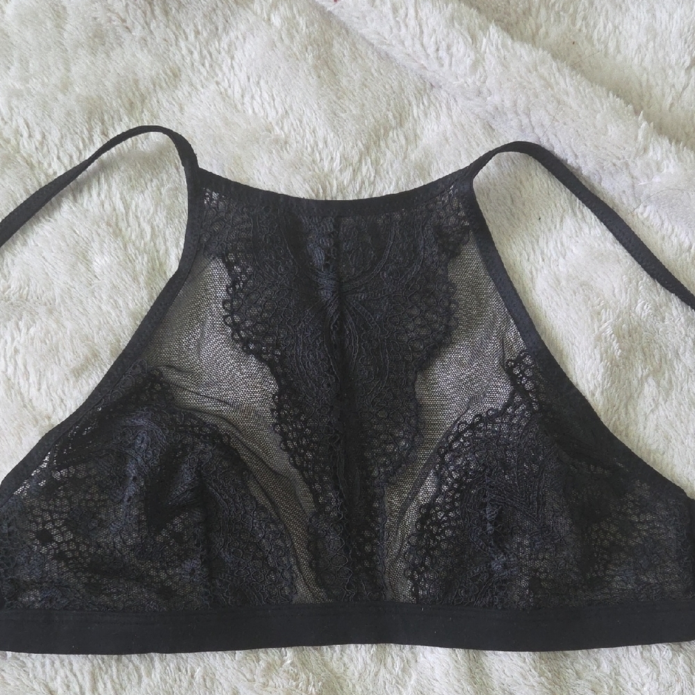 Victoria's Secret Black Lace Brallet Intimates